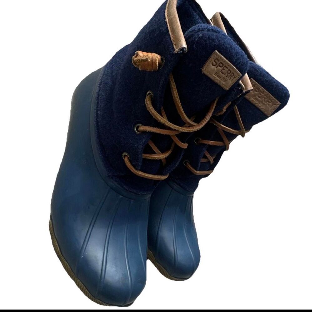 Sperry Women's Blue and Navy Boots